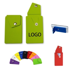 Silicone Phone Pocket with Stand