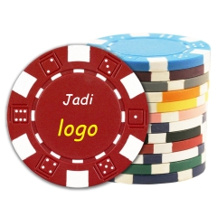 Full Color Clay Custom Poker Chips-HTJD165