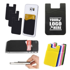 Silicone Smartphone Kickstand & Wallet