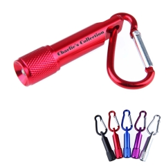 Mini LED Keychain Flashlight With A Carabiner-RZCF028