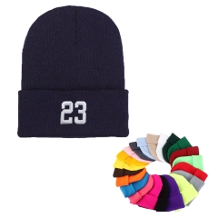Solid Color Acrylic Watch Beanie Hat