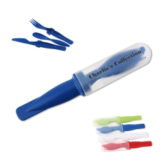 3-1 in 1 Portable Cutlery Set