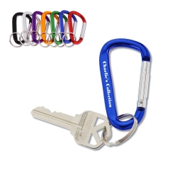 Carabiner Keychain With Ring