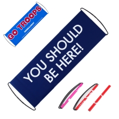 Custom Hand Held Scroll Banners