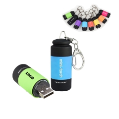 Rechargeable Flashlight Keychain