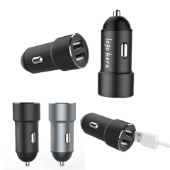 Flush Fit Dual Port USB Car Charger