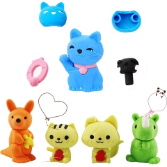 Cartoon Animal Eraser-RZDD010