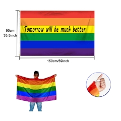 Wearable Rainbow Flags