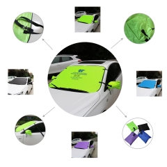 Silver Coated Cloth Car Sunshade
