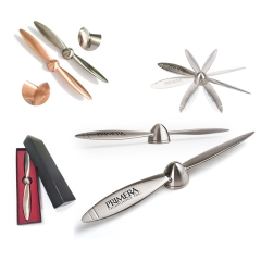 Spinning Airplane Propeller Letter Opener
