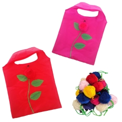 Rose Foldable Tote Bag