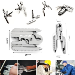 15-in-1 Multi-Function Mini Plier Multi Tool