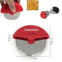 Handheld Pizza Cutter With Stainless Steel Blade