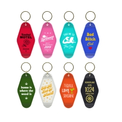 Plastic Hotel Rooms Key Tag