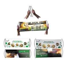 Double-sided Full Color Imprinted Retractable Roller Banner