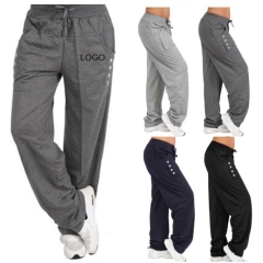 Men's Outdoor Athletic Loose All-Cotton Pants
