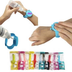 Stylish Silicone Hand Sanitizer Bracelet