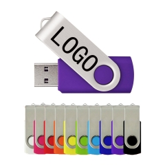 Swivel 4GB USB Flash Drive-AZCG009