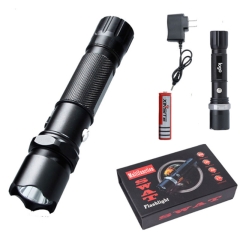 Outdoor LED Strong Light Long-range Rechargeable Flashlight