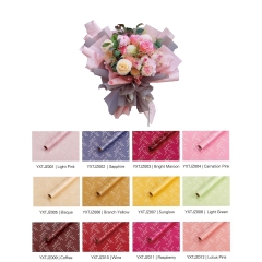 Holographic Palace Flower Wrapping Paper
