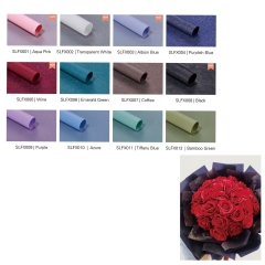 Silk Road Stars Flower Wrapping Paper