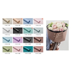 Soft Light Emerald Flower Wrapping Paper