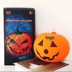 Pumpkin Lantern Latex Balloon Set For Halloween