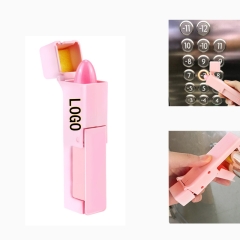 Zero Contact Door Opening By Elevator Handheld Bar