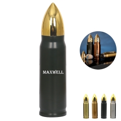Bullet Shell Shapped 12 oz Stainless Steel Insulated Bottle