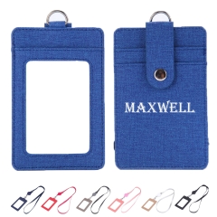 Lanyard With Badge Holder