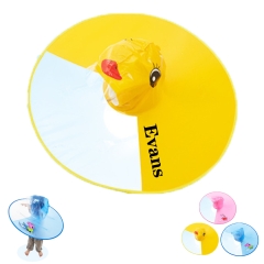 Rain Coat UFO Children Umbrella Hat