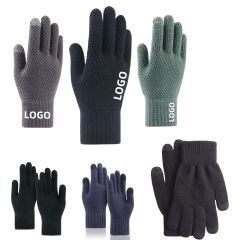 Autumn And Winter Warmth And Velvet Thick Touch Screen Glove