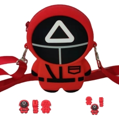 Squid Game Sensory Toys Messenger Bag