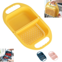 Foldable Plastic Fruit Draining Basket