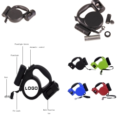 LED Flashlight Automatic Pet Collar Leash