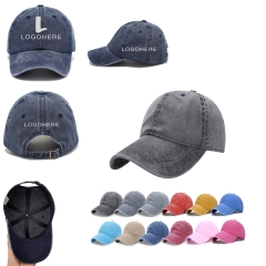 Vintage Washed Baseball Cap-AS031