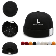 Brimless Adjustable Docker Hat Beanie