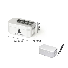 Aluminum Lunch Container