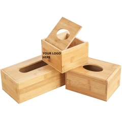 Rectangular Wood Tissue Box Cover