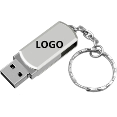 8GB USB Flash Drive with Key Ring