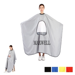 Barber Cape Apron With Transparent Window