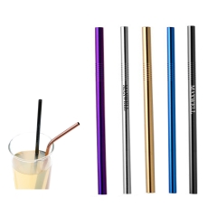 Stainless Steel Straight Drinking Straw