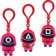 Squid Game Character PVC Key Chain