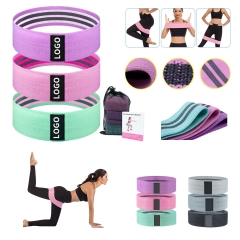 3 Piece Yoga Fitness Hip Tension Resistance Exercise Band Se