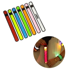 LED Light Up Slap Armbands