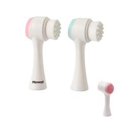 Double Side Skin Care Facial Cleaning Brush