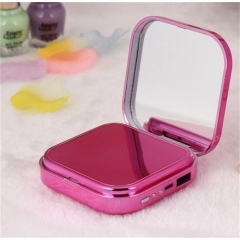 Cosmetic Mirror Shaped Mobile Power Bank