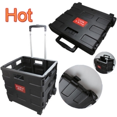 Multifunctional Plastic Folding Shopping Cart