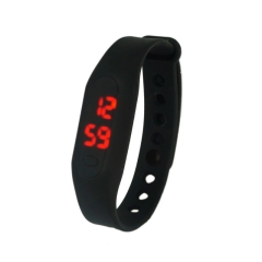 LED Digital Silicone Date Watch