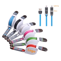2 in 1 USB Charging Cable